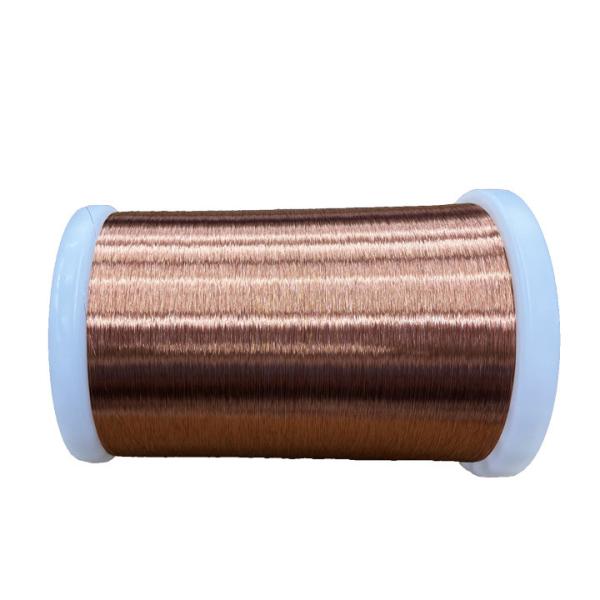 Red Color Enamelled Round Copper Wire 0.05mm-1.5mm Suitable For Communication Equipment