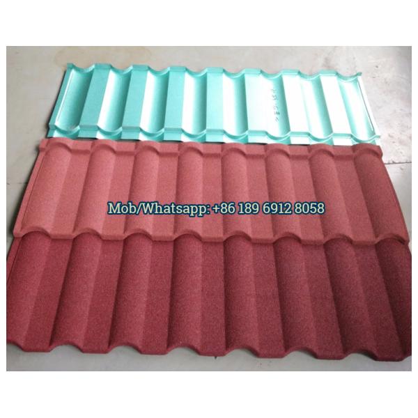 Sangobuild Metro Eco Roofing Tile / Stone Coated Eco-Friendly Metal Types Roof Tiles