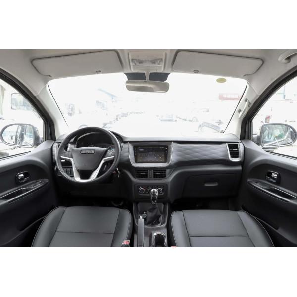 Mini Vans usadas de 9 asientos de marca china Jinbei Hiace Motor de gasolina con aire acondicionado