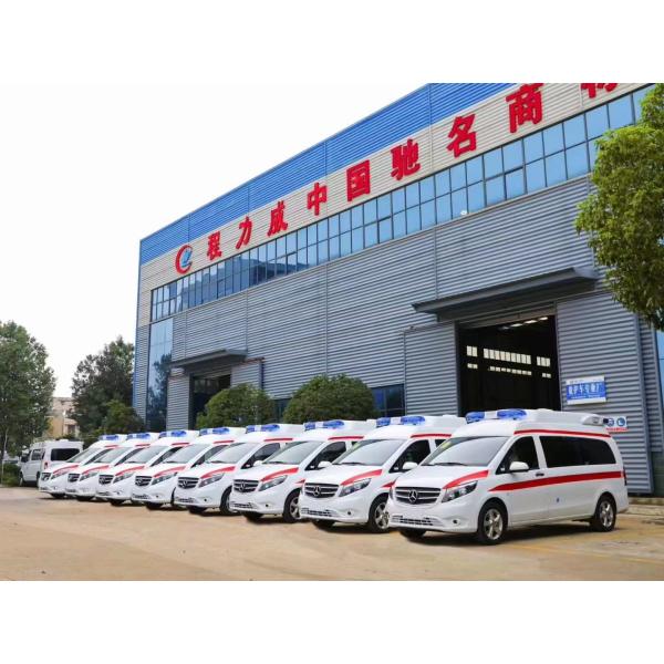 4*2  Mercedes Benz Hospital Emergency Vehicle Patient Transition ICU Ambulance Car