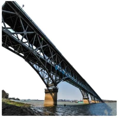 Customizable Prefabricated Steel Structure Bridges Antirust Long Life Service