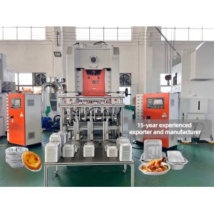 LK-T80 Aluminum Foil Making Machine with Mitsubishi PLC Control System, 80ton Press Capacity, and 10-Year Service Life