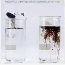 Potassium Humate Products Humic Acid Shiny Flakes From Leonardite Organic Fertilizer