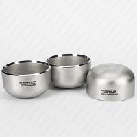 ASME B16.9 AISI 304/304L/316/316L Seamless Stainless Steel Butt Weld End Cap Sanitary Use ASME B16.9