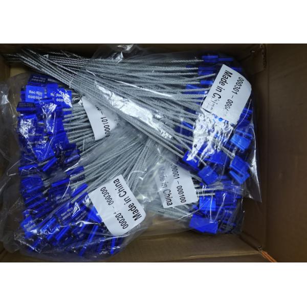 US-CC351 High Security Cable Seals Aluminium Alloy 3.5mm For Trucks