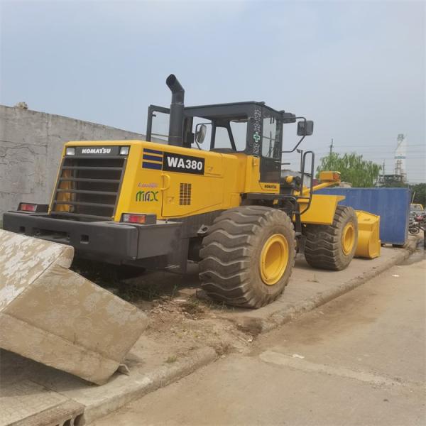 Good Price Komatsu380 Backhoe Loader Wheel Loader Used Komatsu380 Backhoe Loader
