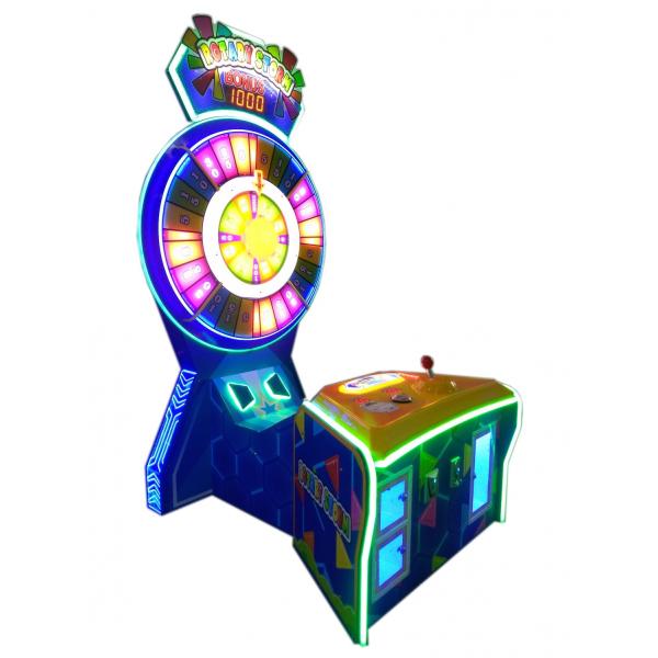 Rotary Storm Wheel Of Fortune Arcade Machine For Ticket Redemption