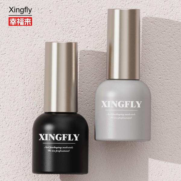 14ml Nail Polish Bottle Empty Glass Nail Polish Uv Gel Cosmetic Packaging Bottles