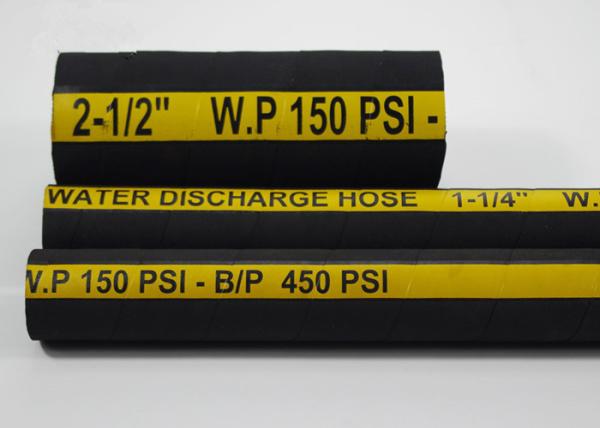 High Pressure Rubber Suction Hose Water Suction And Discharge Hose / Delivery Pipe Tube