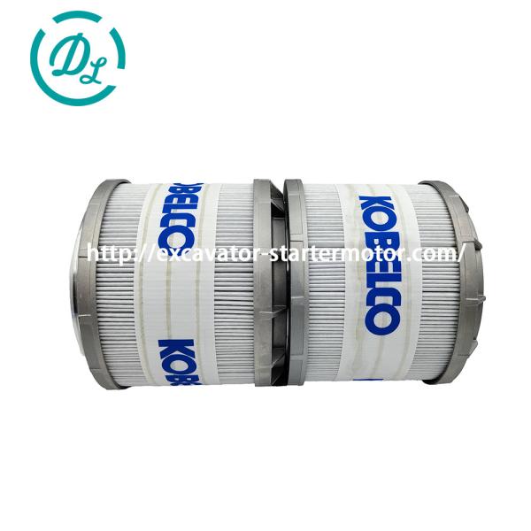 Excavator Hydraulic Oil Filter YN52V01016R620 Kobelco SK200-8