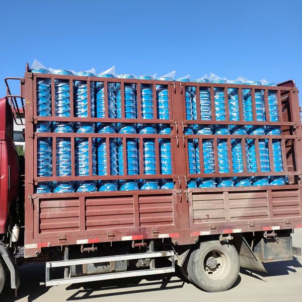 Recycling Large Silver Green Yellow Durable White Metal  Paint Buckets With Lids & Metal Handle