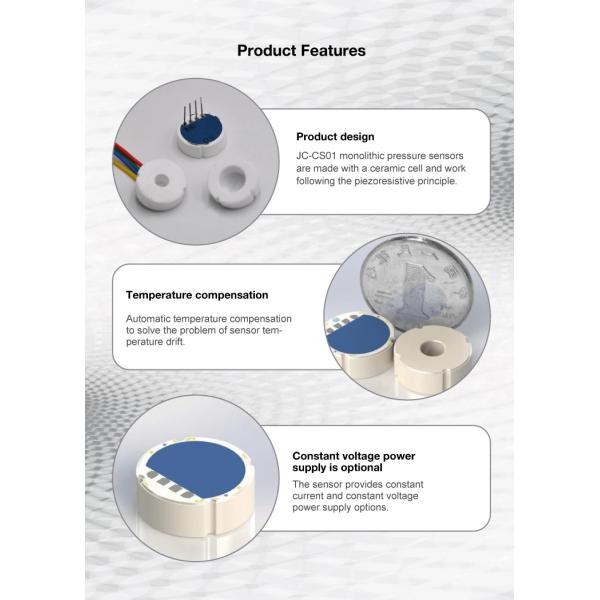 датчик 10 давления 14mm керамического датчика давления 18mm керамический пьезорезистивный - 300Bar
