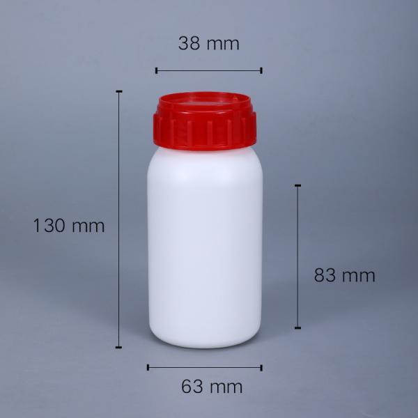 Garrafa de plástico HDPE com tampa de vedação para solventes químicos Embalagens Outra agricultura