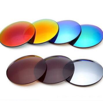 UV400 Protection Hd Polarized Lenses , 1.499 Revo / Mirror Coating Polarized Sun Lenses