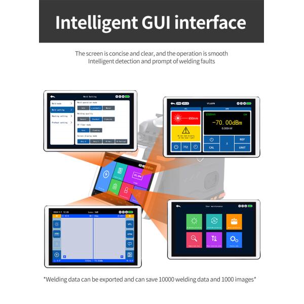 FTTH оптоволоконная сварочная сплицевая машина 6 Моторы оптоволоконный сплицевый сплисер