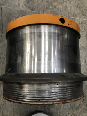 Superfície do carboneto de tungstênio do cilindro do eixo tracionador da máquina de desenho do fio