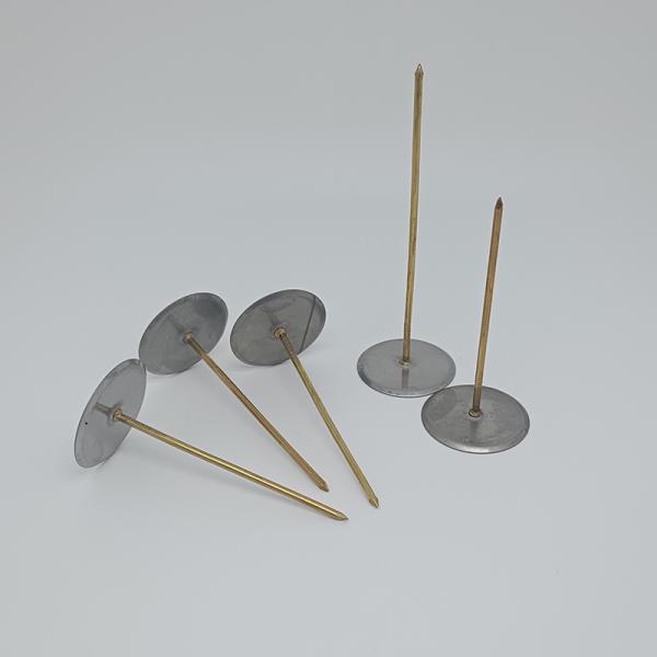 Duct Wall 30mm 35mm Cup Head Weld Pins Are Used For Fastening Fiberglass Duct Liner