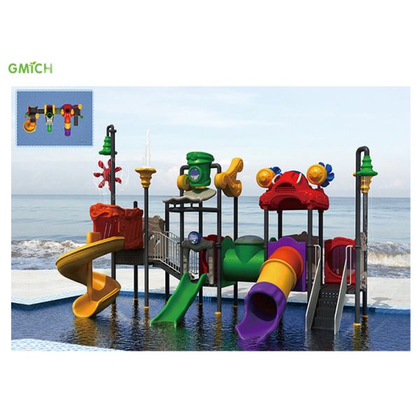 Swimming Pool Water Play Slide Water Park Children'S Water Slides Toy Equipment For Kids Water Playground