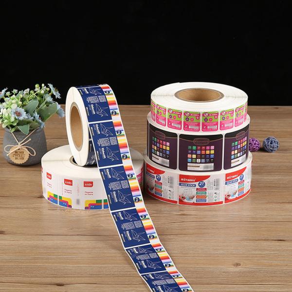 Eco-Friendly Self-adhesive Stickers Custom Colourful Fruit Label Custom Thermal Stickers for Secure Shipping