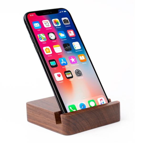 5200mAh Emergency Wooden Phone Charger , Ultra - Thin Easy Carry Power Bank