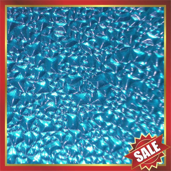 hight quality Diamond embossed polycarbonate PC Sheet panel board plate for decoration and building construction project
