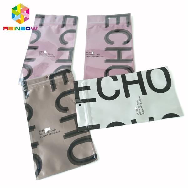 Aluminium Foil k Packing Bags Three Sided Sealed Plastic Empty Tea Pouch