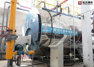 Waste Oil Fired Fire Tube Steam Boiler / Three Pass Gas Lpg Cng Boiler