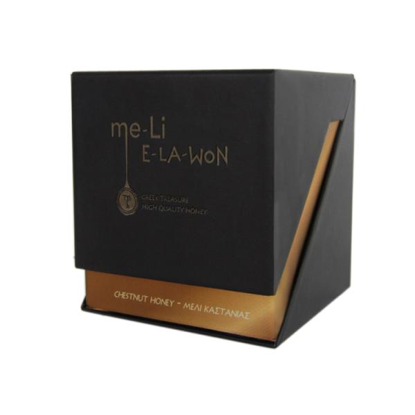 Luxury Black Book Shaped Clamshell Magnetic Gift Box Rigid Cardboard Foldable