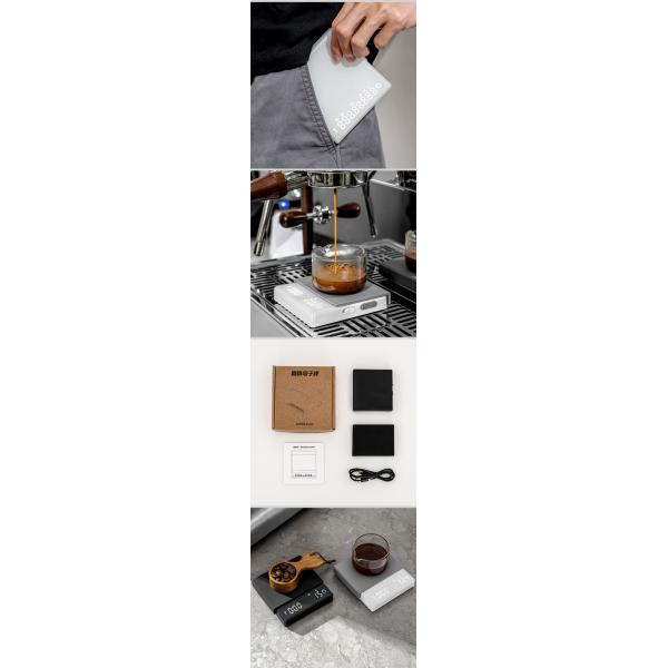 Digital Kitchen Scale for Precise Drip Coffee Weight Measurement in Electric Kitchen