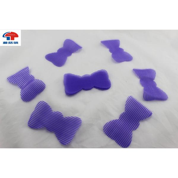 Butterfly Hair Bow Clip / Hair Clips Sticky Hook And Loop Tape For Long Hair