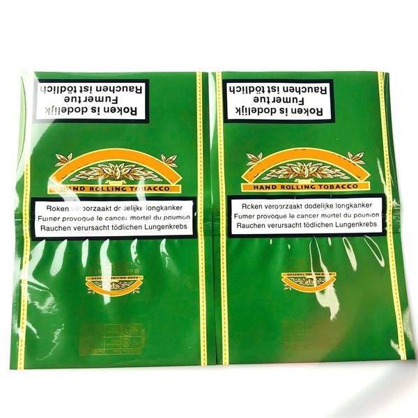 Fabricante de embalagens de cigarros Saco de fecho de folha solta Bolsa de embalagem de tabaco