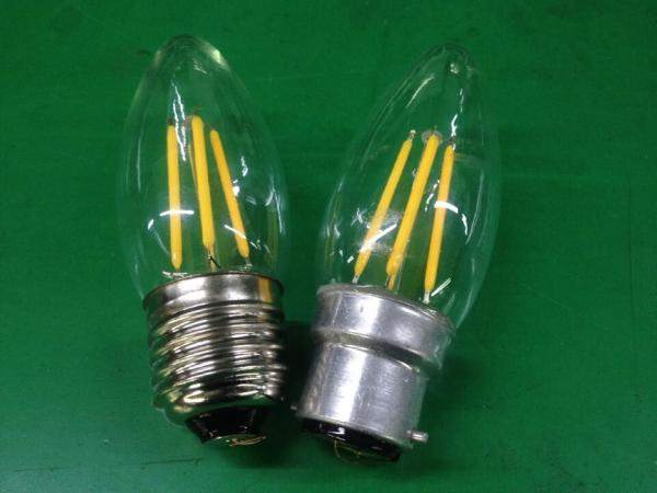 2016 unique design filament led candle dimmable led candelabra E27 E26 B22