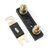 Base del bloque del tenedor del fusible del audio para el automóvil de la baquelita de los terminales ANL del perno prisionero del tornillo M10 para resistente