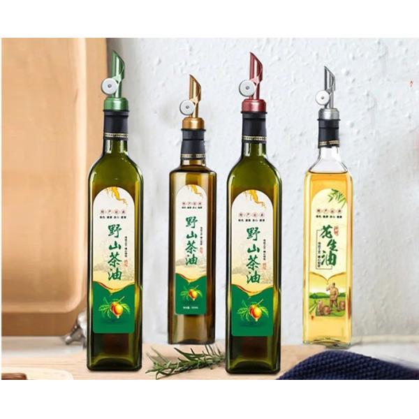 Corkork Round Olive Oil Pourer - Professional Kitchen Pouring Tool for Home Cooking