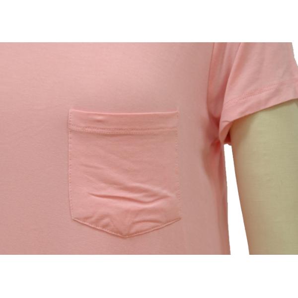 Fancy Ladies Summer Pyjamas , Women'S Cotton Knit Pajama Sets With Chest Pocket