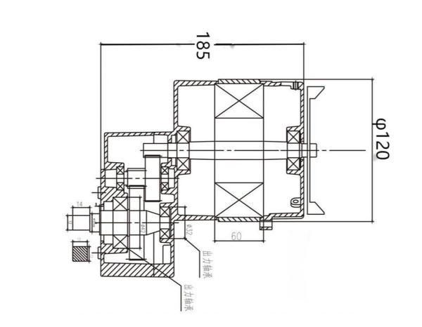 KG-1209250 110-240 V 10-60 tr/min haute puissance 200-500 W moteur à induction électrique pour moteur de mélangeur