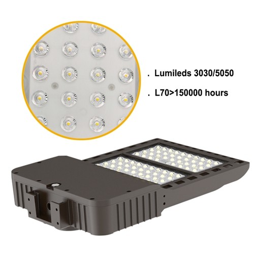 ETL DLC 50000hrs 140lm/W 150 Watt Led Shoebox Lights