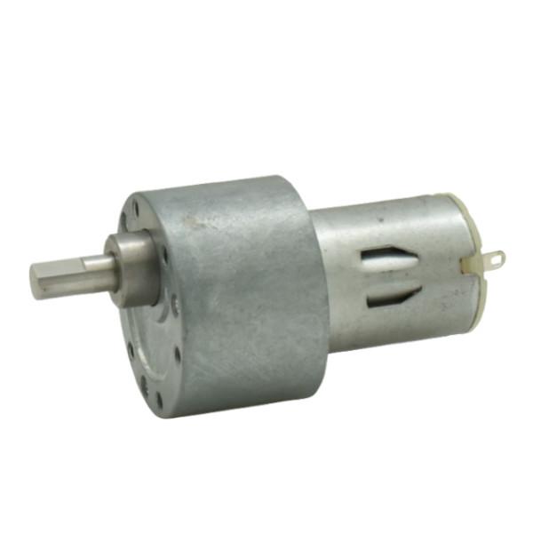 37mm 4.5V 6V 100 Rpm DC Motor 13mm D Shaft Full Metal Gear Motor For Small Machinery