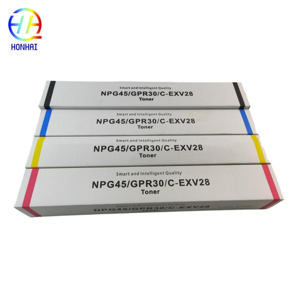 Cartucho de tóner compatible CMYK Canon GPR31 NPG46 C-EXV28