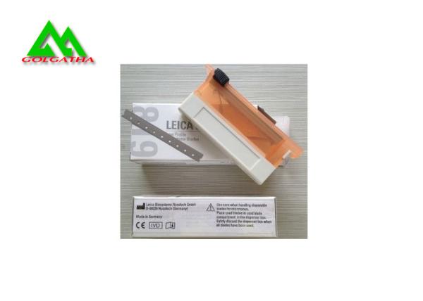 Medical Disposable Microtome Blades For Cutting Low Profile Pathology Consumables