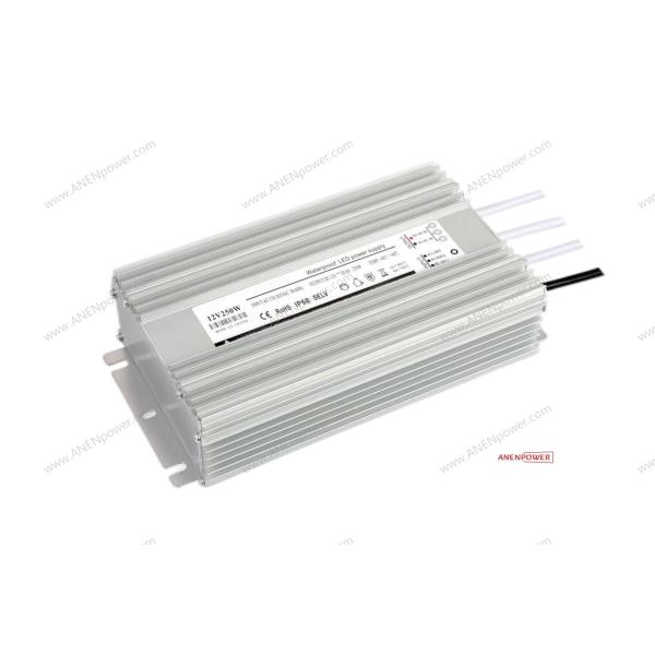 12V/24V/36V/48V Waterproof LED Power Supply - 250W Output, IP67 Rated, Reliable Outdoor Lighting LED Driver
