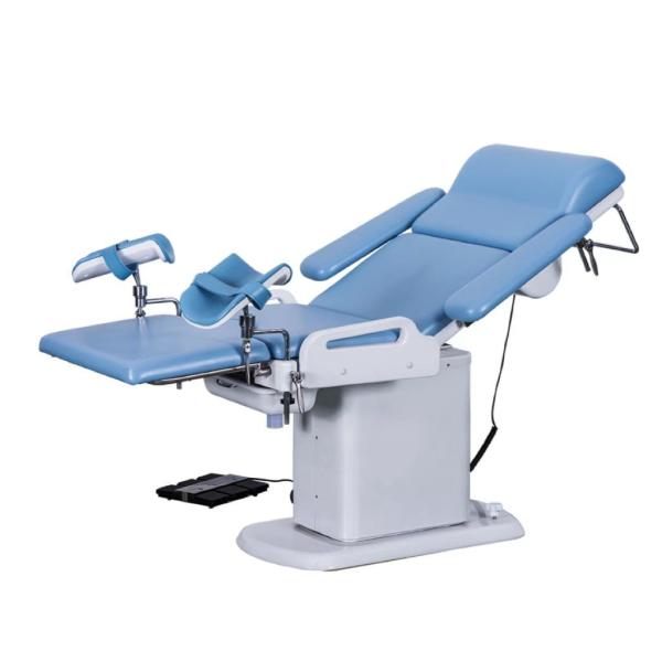 Azul elétrico Gynecological da cama do exame da ginecologia da cadeira do parto