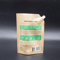 Bolsa de gasoil de polvo de jalea de embalaje líquido con ventana abierta