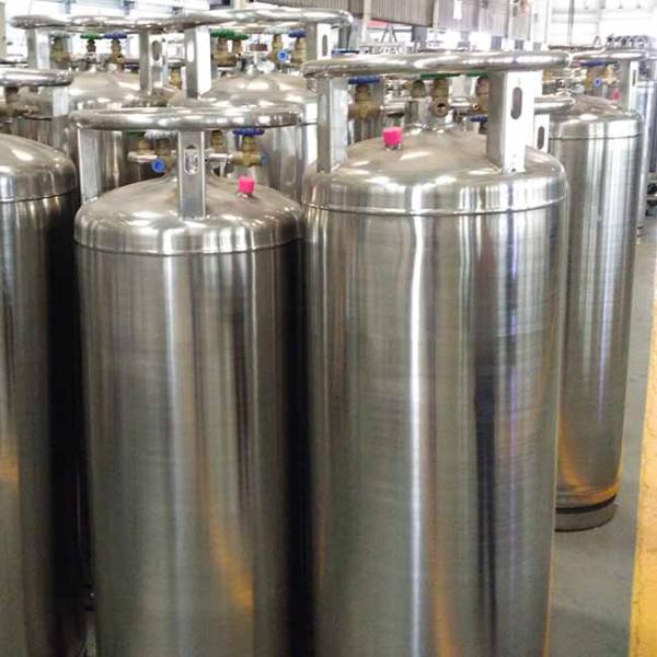175L Cryogenic Dewar Cylinder 1.37mpa 2.3mpa Oxygen Tanks