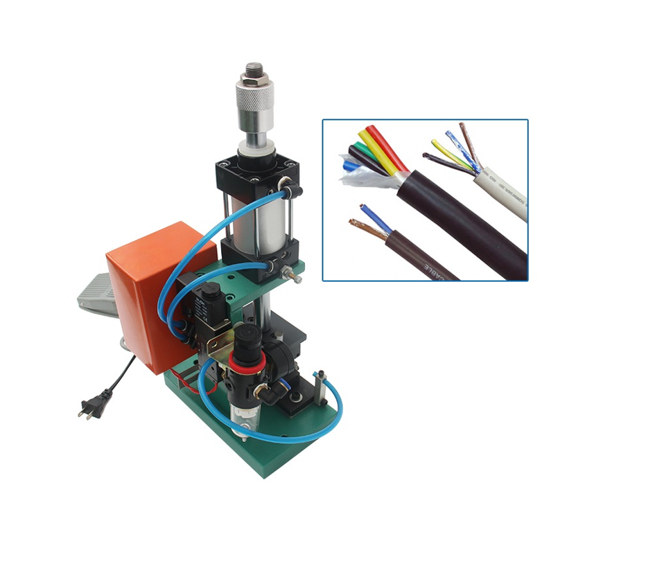 32*23*30cm Semi Automatic Stripping Machine Compact Wire Stripper Machine Durable