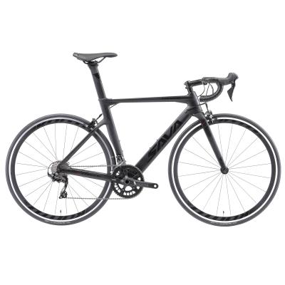 bicicleta da estrada do freio de disco do carbono de 56cm, bicicleta da velocidade de SHIMANO R3000 18