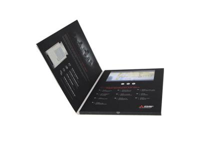 Hardcover Invitation Promotional Video Brochure Handmade With 8GB Memory