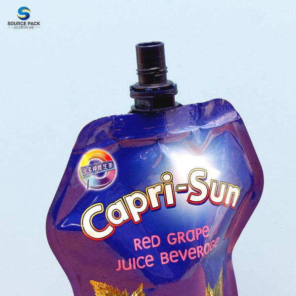 Custom Printed Spout Pouch Packaging Nozzle Bag for Food Jelly Liquid Beverage