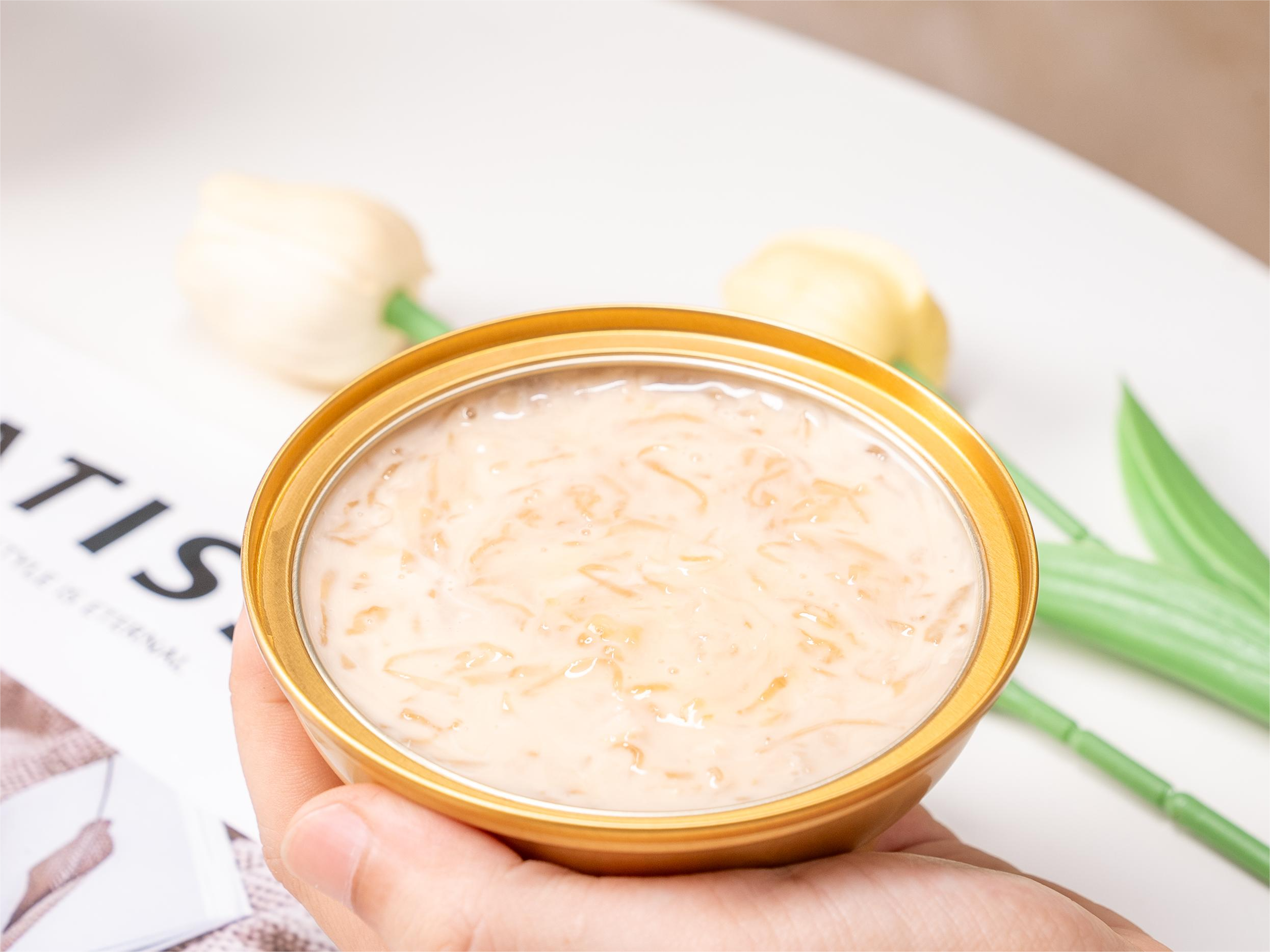 Soy Milk Coconut Elixir Bird's Nest Porridge High Protein Low Sugar Instant Nourishing Breakfast Congee