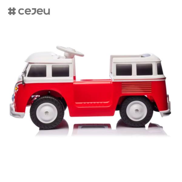 CJ-XB-1128 2025 New License ID.Buzz Mini Bus Electric Car Baby Ride on Car Licensed Volkswagen VW Bus Electric Ride on Buses Toy Car for Age 2-4